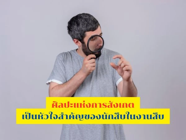 อาชีพนักสืบ, นักสืบมืออาชีพ, นักสืบ, นักสืบเอกชน, นักสืบที่ดี, นักสืบติดตามคน, สะกดรอย,